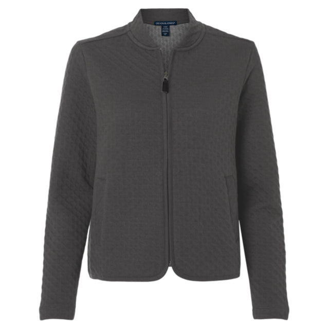 Devon & Jones DG740W - Women's Berkeley Textured Full-Zip Jacket