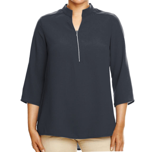 Devon & Jones DP611W - Women's Perfect Fit™ Three-Quarter Sleeve Crepe Tunic