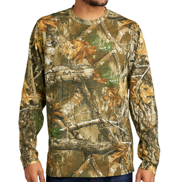 Russell Outdoors RU100LSP - Realtree ® Long Sleeve Pocket Tee