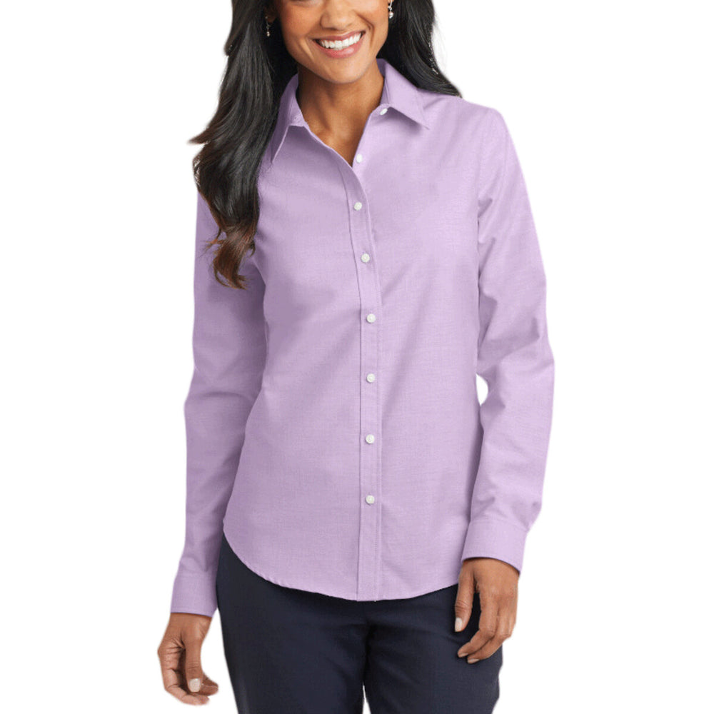 Port Authority L658 - Women's SuperPro Oxford Shirt - Soft Purple