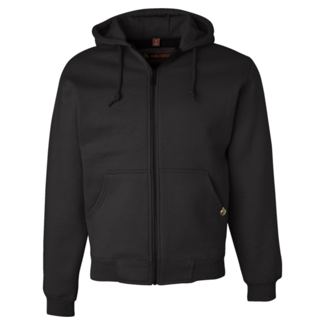 DRI DUCK 7033T - Men's Tall Crossfire Heavyweight Power Fleece Hooded Jacket with Thermal Lining