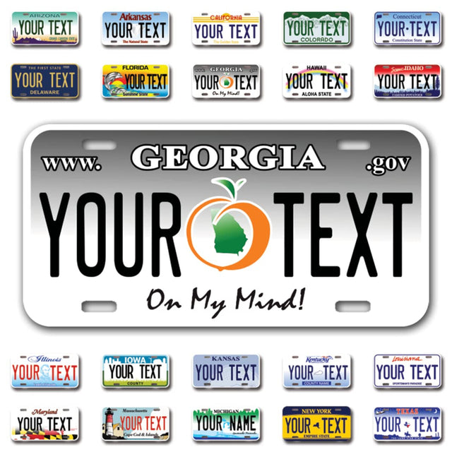 Custom License Plate