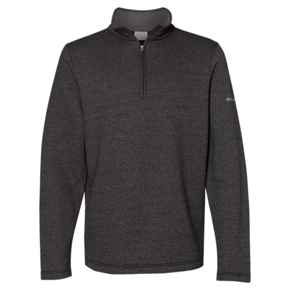 Columbia 212487 - Men's Great Hart Mountain™ III Half-Zip Pullover - Black Heather