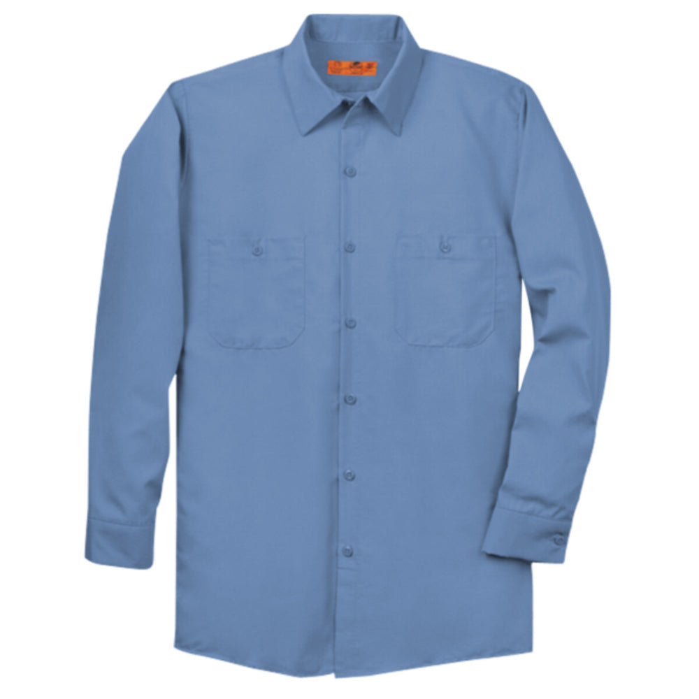 Red Kap SP14LONG - Long Size, Long Sleeve Industrial Work Shirt - Petrol Blue