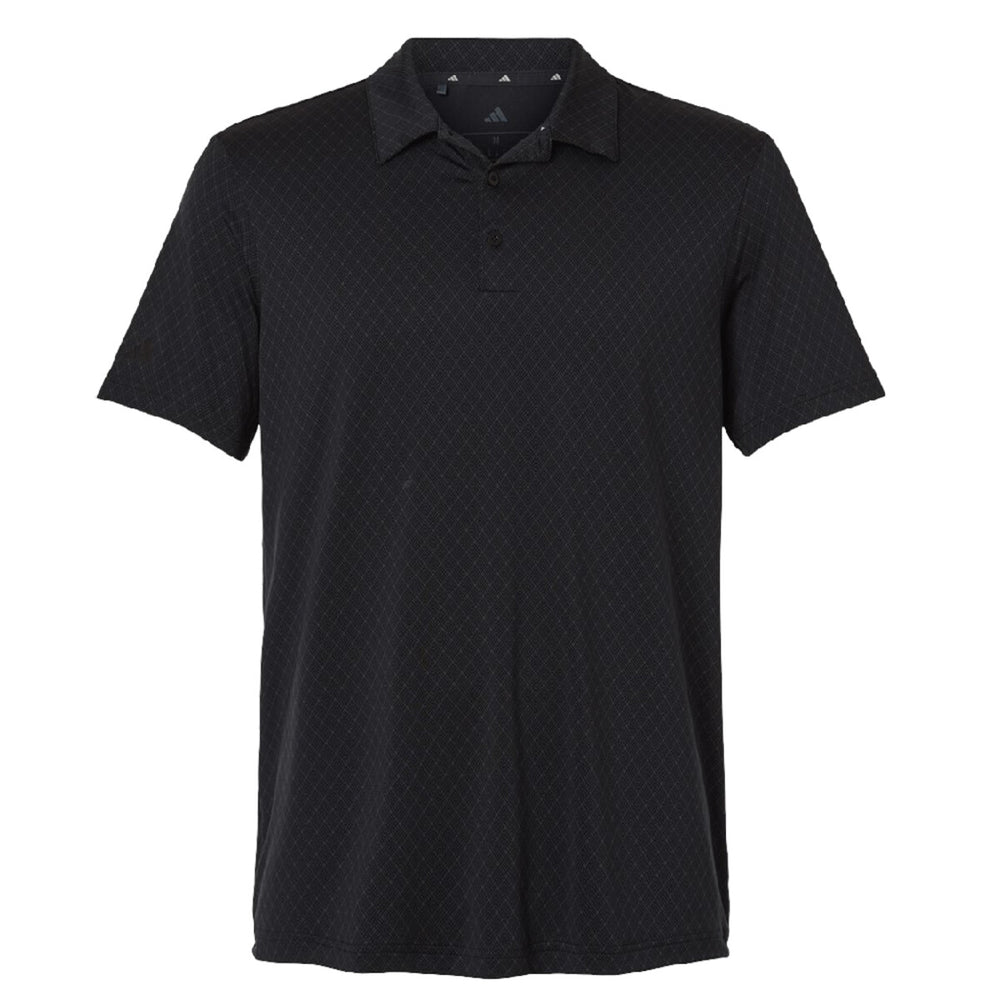 Adidas A716 - Men's 4-Way Stretch Printed Polo - Carbon