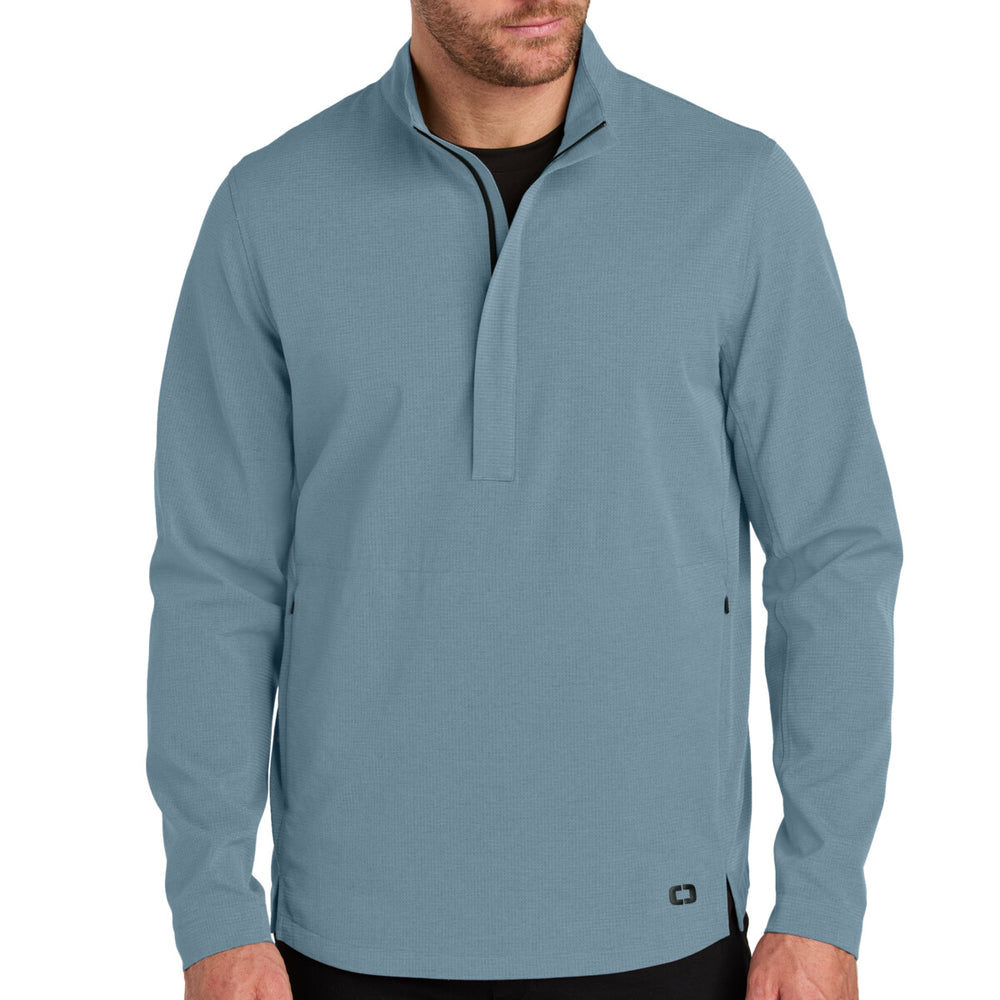 OGIO OG1003 - Aspect 1/2 Zip Pullover - Blue Mist