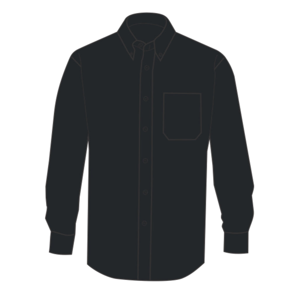 Port Authority S600T - Long Sleeve Twill Shirt - Black