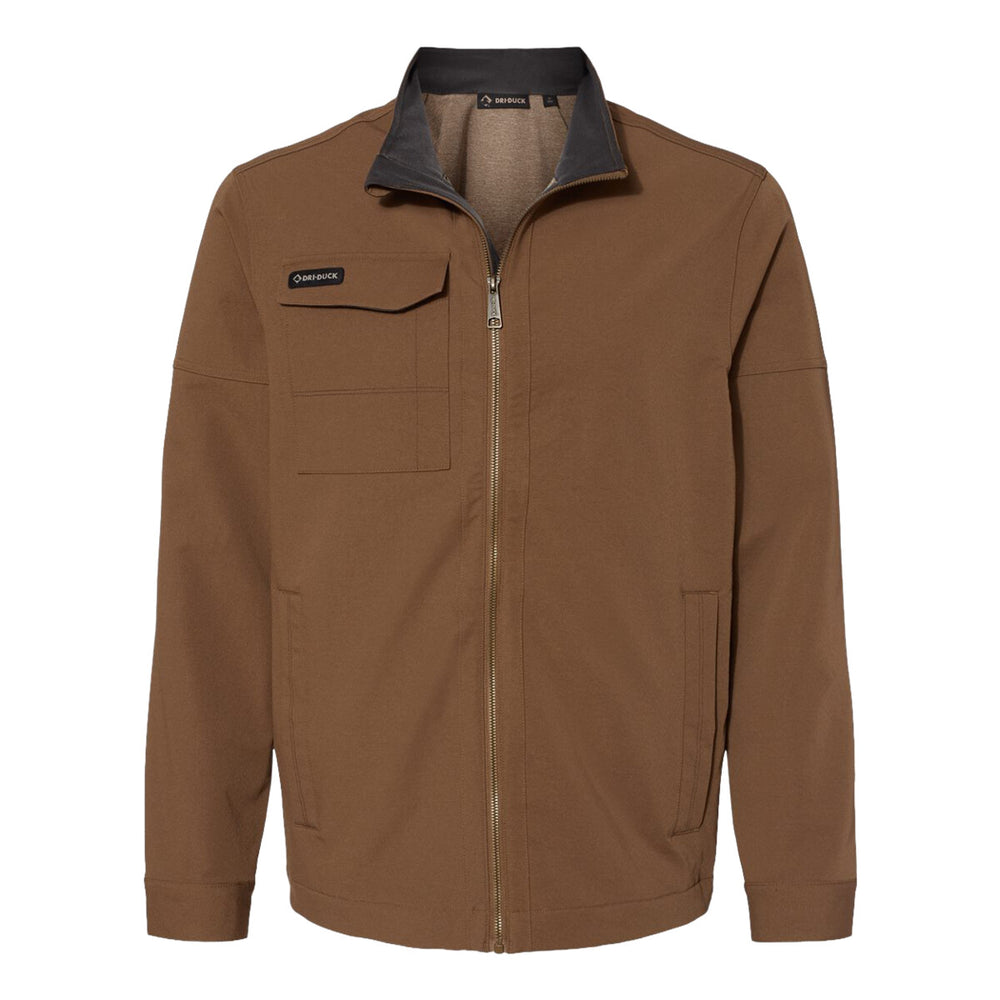 DRI DUCK 5327 - Men's Ace Woven Stretch Soft Shell Jacket - Field Khaki