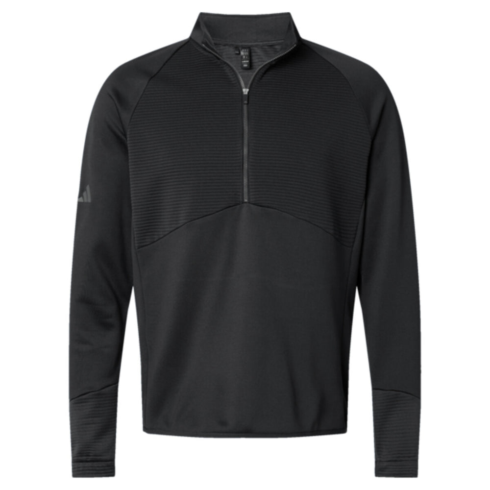 Adidas A587 - Men's Performance Quarter-Zip Pullover - Black