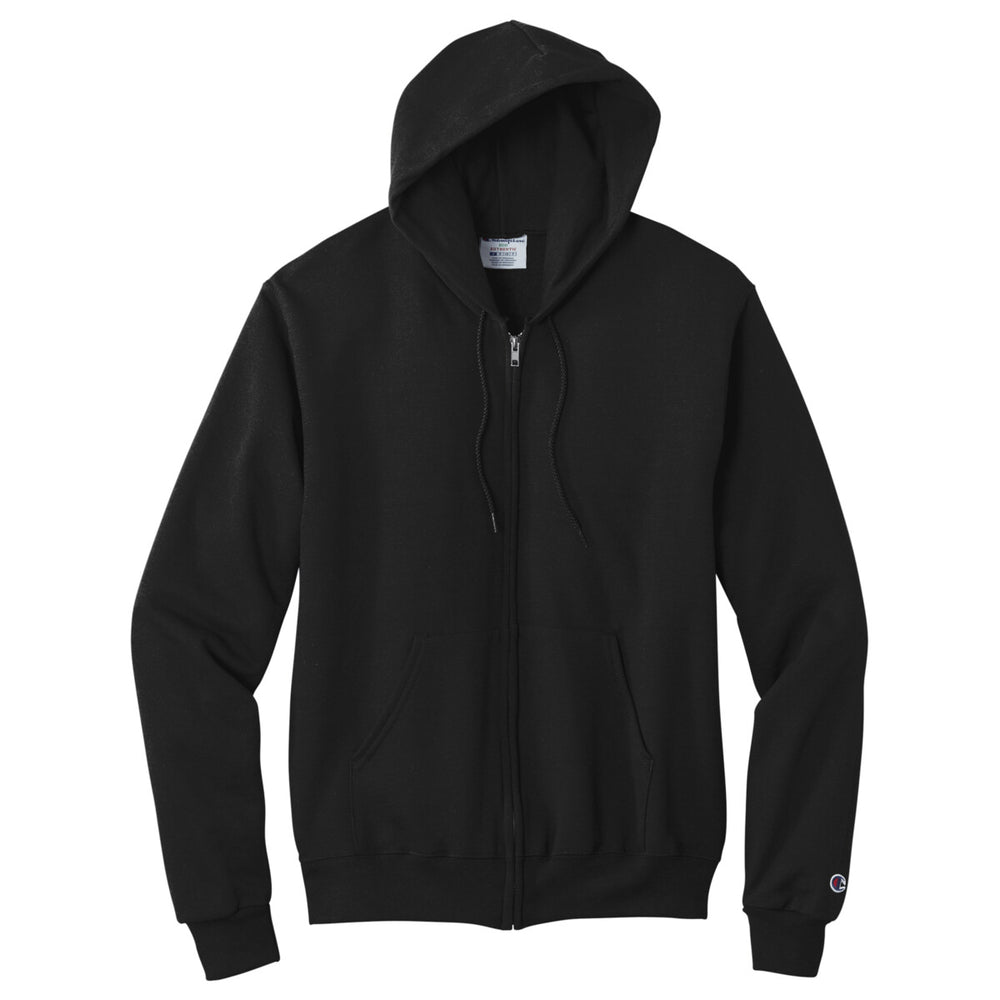 Champion S800 - Powerblend ® Full Zip Hoodie - Black