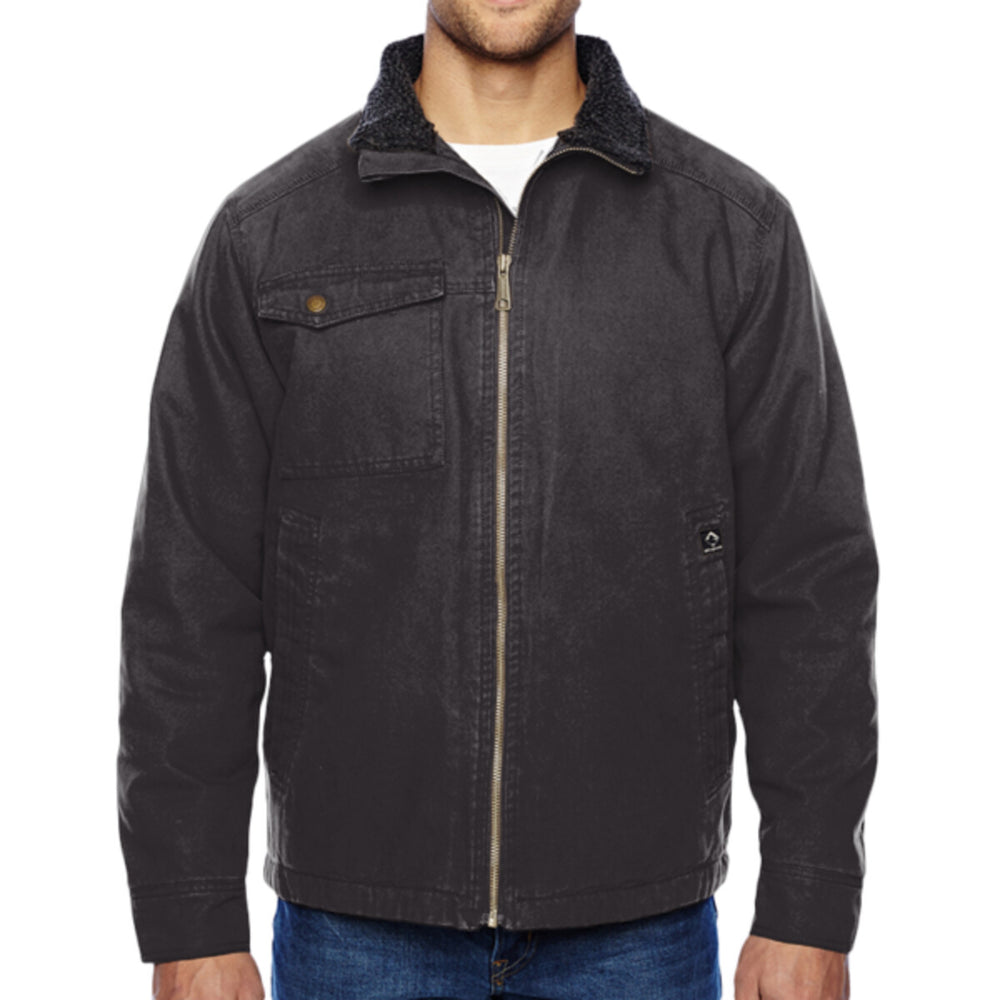 DRI DUCK 5037 - Men's Endeavor Canyon Cloth™ Canvas Jacket with Sherpa Lining - Black