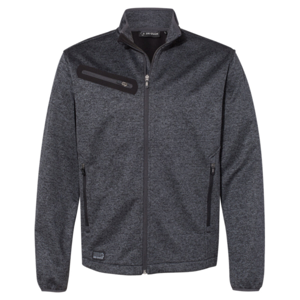 DRI DUCK 5316 - Men's Atlas Sweater Fleece Full-Zip Jacket - Charcoal