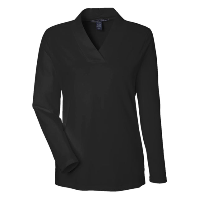 Devon & Jones DP121W - Women's Raleigh Shawl Collar Knit Top