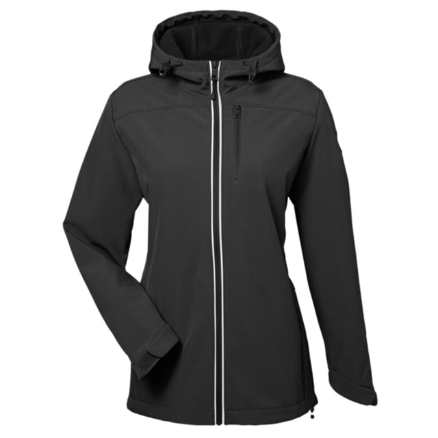 Nautica N17790 - Women's Wavestorm Hooded Soft Shell Jacket
