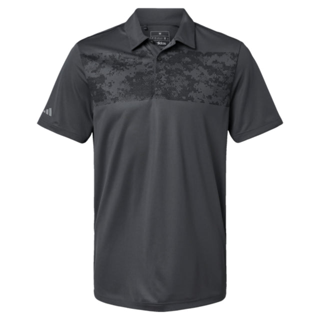 Adidas A585 - Men's Camo Chest Print Polo
