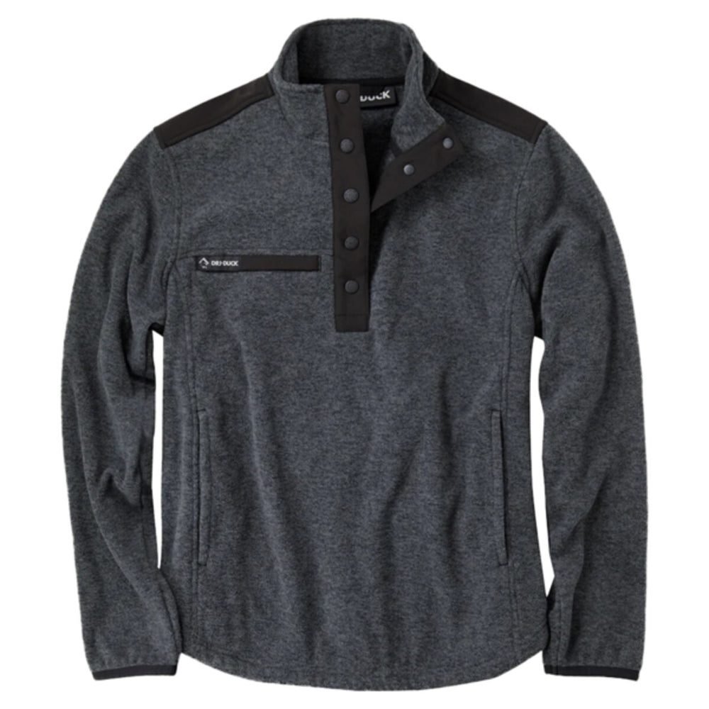 DRI DUCK 9341 - Women's Sierra Melange Fleece Pullover - Charcoal