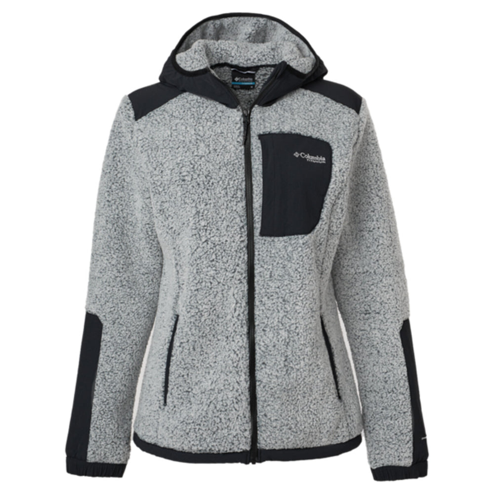 Columbia 208903 - Women's Arctic Crest™ Sherpa Full-Zip Jacket - White/Black