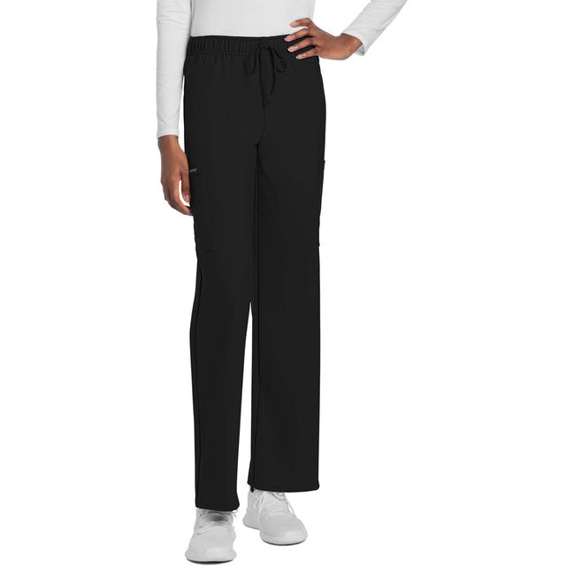 Cherokee CK280A - Unisex Mid Rise Drawstring Straight Pant