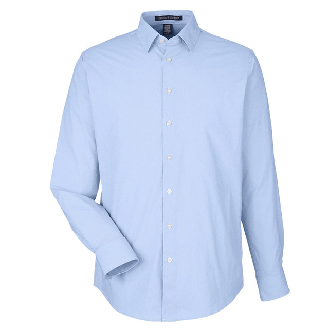 Devon & Jones DG537 - Men's CrownLux Performance® Microstripe Dress Shirt