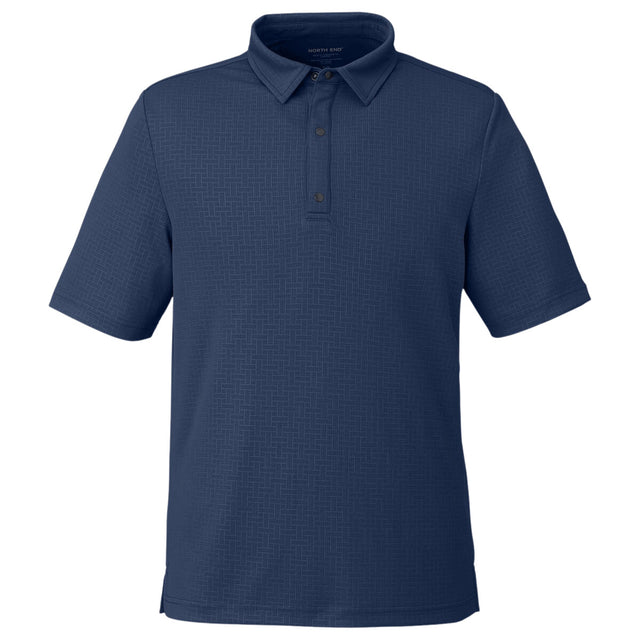 North End NE102 - Men's Replay Recycled Pique Polo