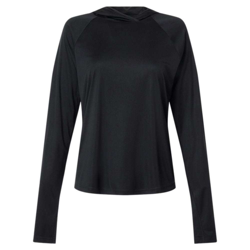 Columbia 216061 - Women's PFG Tidal Tee™ Hooded Long Sleeve - Black/Cool Grey