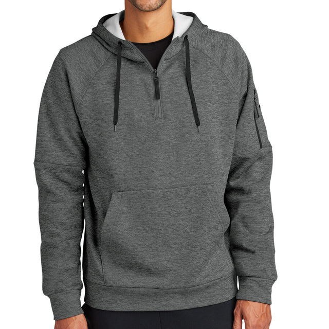 Nike NKFD9742 - Therma FIT Pocket 1/4 Zip Fleece Hoodie