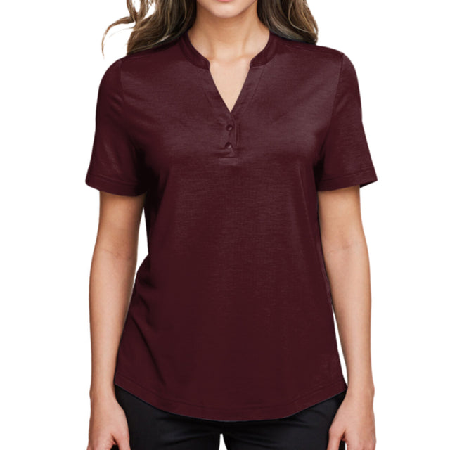 North End NE100W - Women's JAQ Snap-Up Stretch Performance Polo