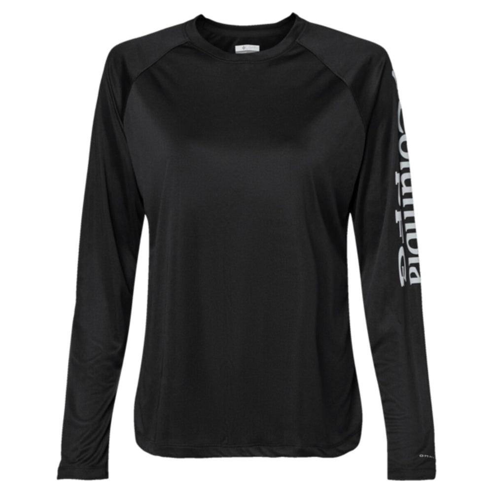 Columbia 212485 - Women's PFG Tidal Tee™ II Long Sleeve - Black/Cirrus Grey