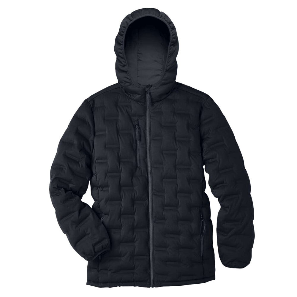 North End NE708 - Men's UTK SubDown Loft Puffer Jacket - Black/Carbon