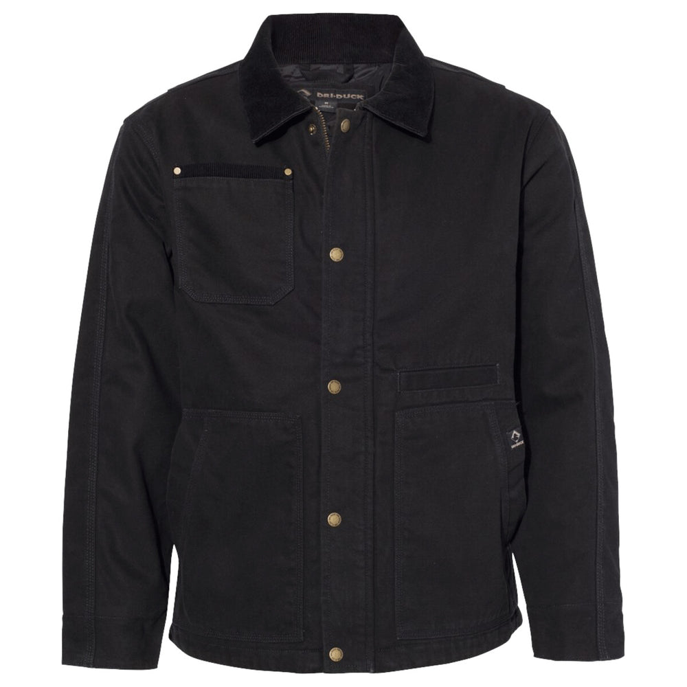 DRI DUCK 5091T - Men's Tall Rambler Boulder Cloth Jacket - Black