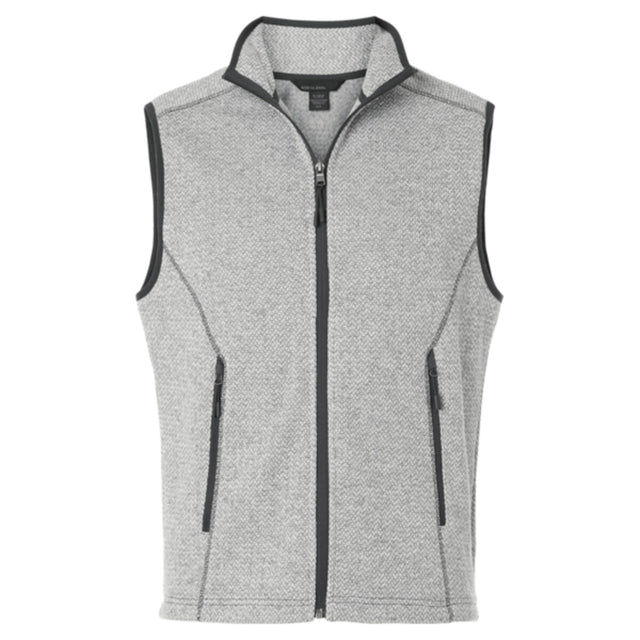 North End NE731 - Men's Jasper Jacquard Fleece Vest