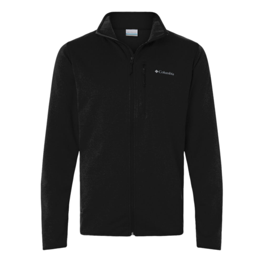 Columbia 213684 - Men's Essential Hike™ Grid Fleece Full-Zip - Black