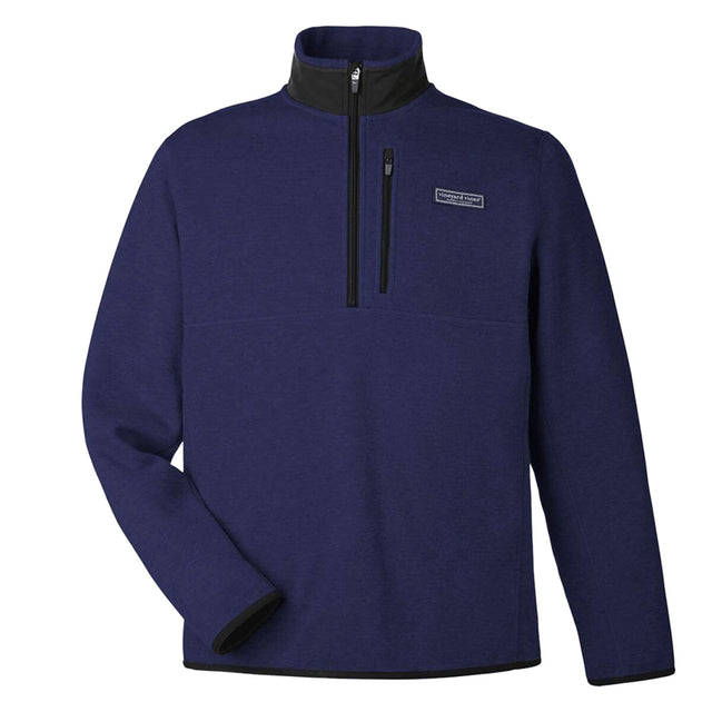 vineyard vines K004694 - Men's Mountain Sweaterfleece Quarter-Zip Pullover