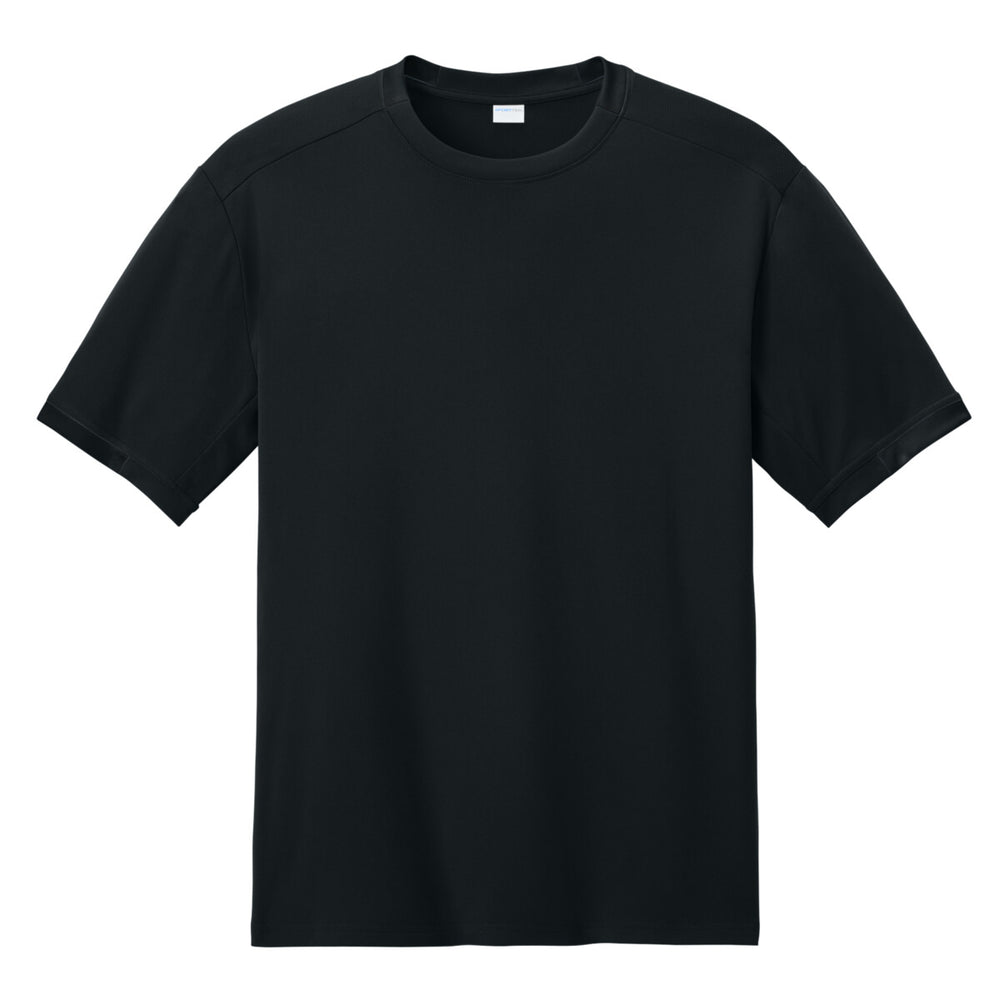Sport-Tek ST440 - Club Short Sleeve Crew - Black