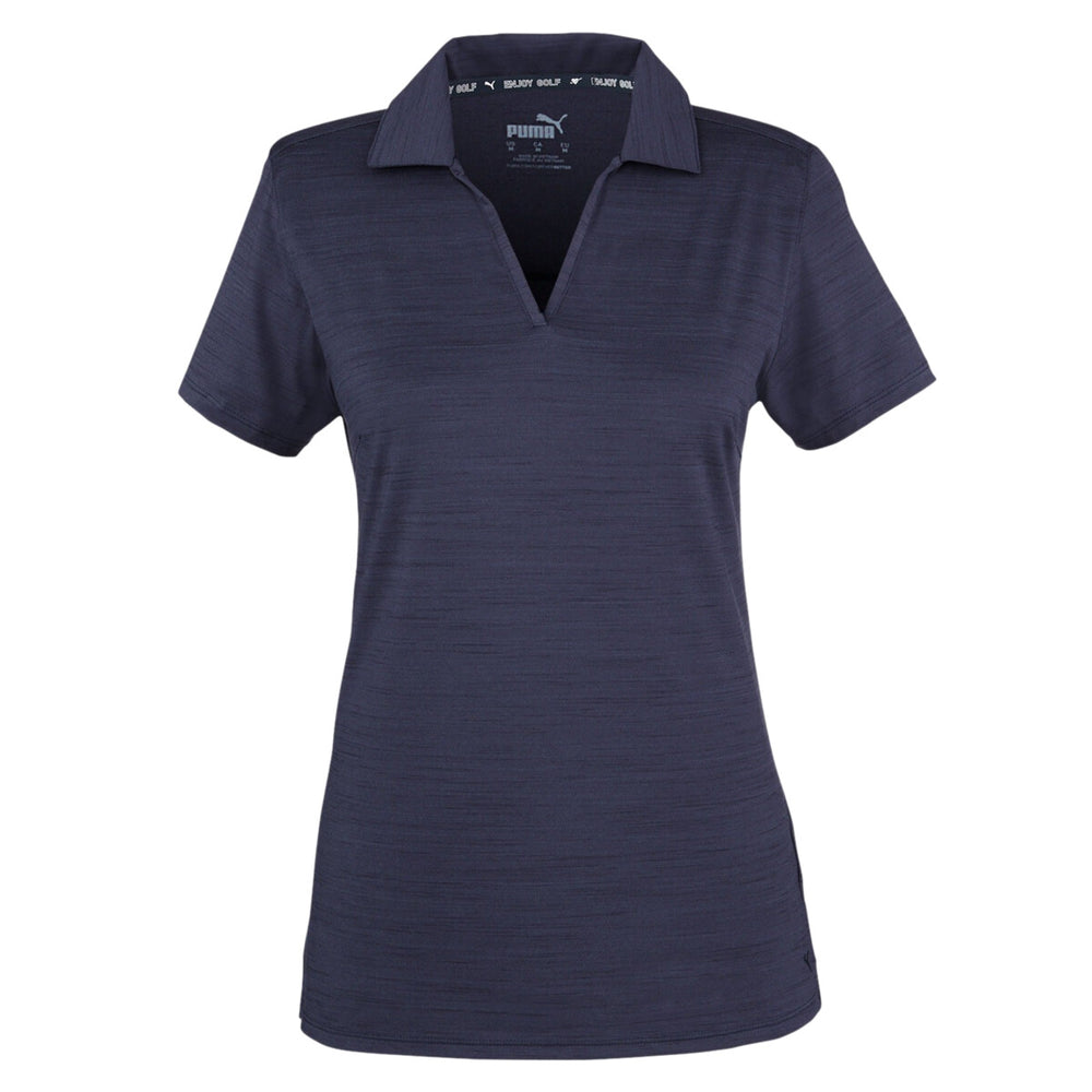 Puma Golf 532991 - Women's Cloudspun Coast Polo - Navy Blazer Heather