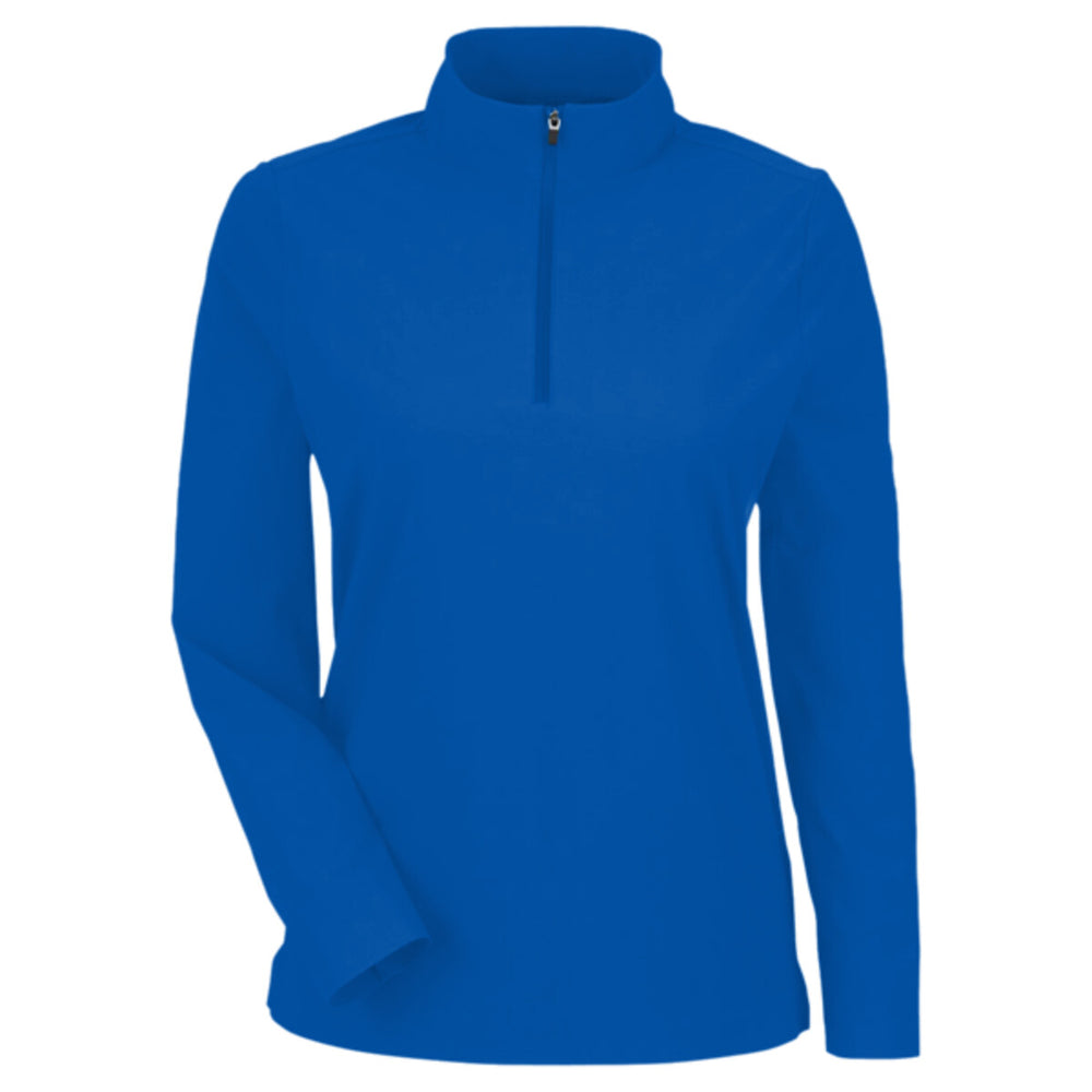 Devon & Jones DG410W - Women's CrownLux Performance® Windsor Welded Quarter-Zip Pullover - French Blue