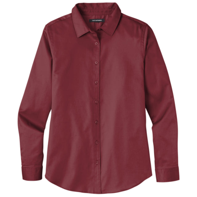 Port Authority LW808 - Women's Long Sleeve SuperPro React Twill Shirt