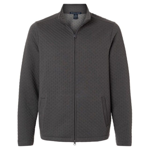 Devon & Jones DG740 - Men's Berkley Textured Full-Zip Jacket