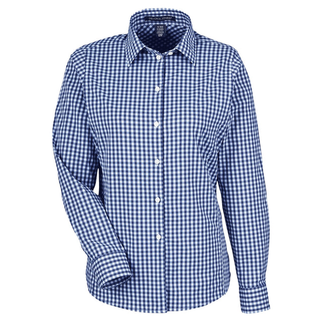 Devon & Jones DG536W - Women's CrownLux Performance® Gingham Dress Shirt