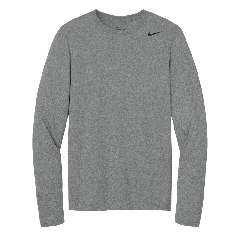 Nike NKHQ4550 - Team rLegend Long Sleeve Tee - Carbon Heather