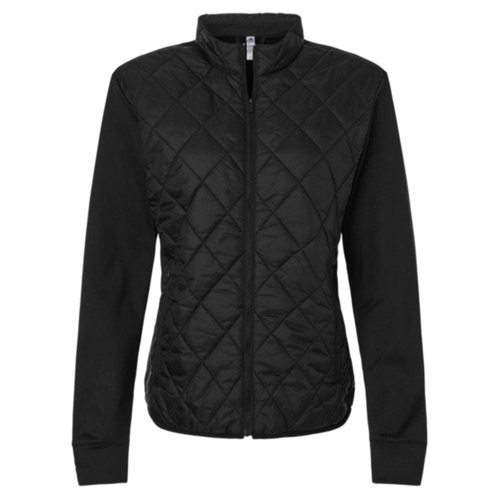 Adidas A1009 - Women's Ultimate Quilted Full-Zip Jacket - Black