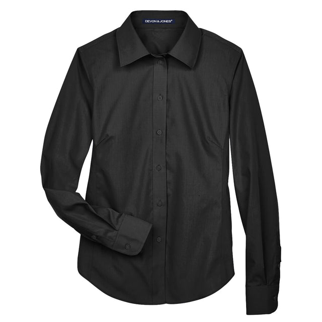 Devon & Jones D620W - Women's Crown Collection® Broadcloth Woven Dress Shirt