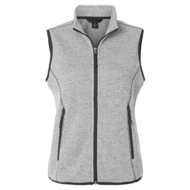 North End NE731W - Women's Jasper Jacquard Fleece Vest