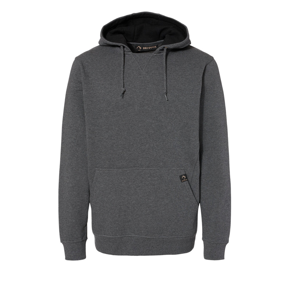 DRI DUCK 7035 - Men's Woodland Fleece Hooded Pullover - Dark Oxford