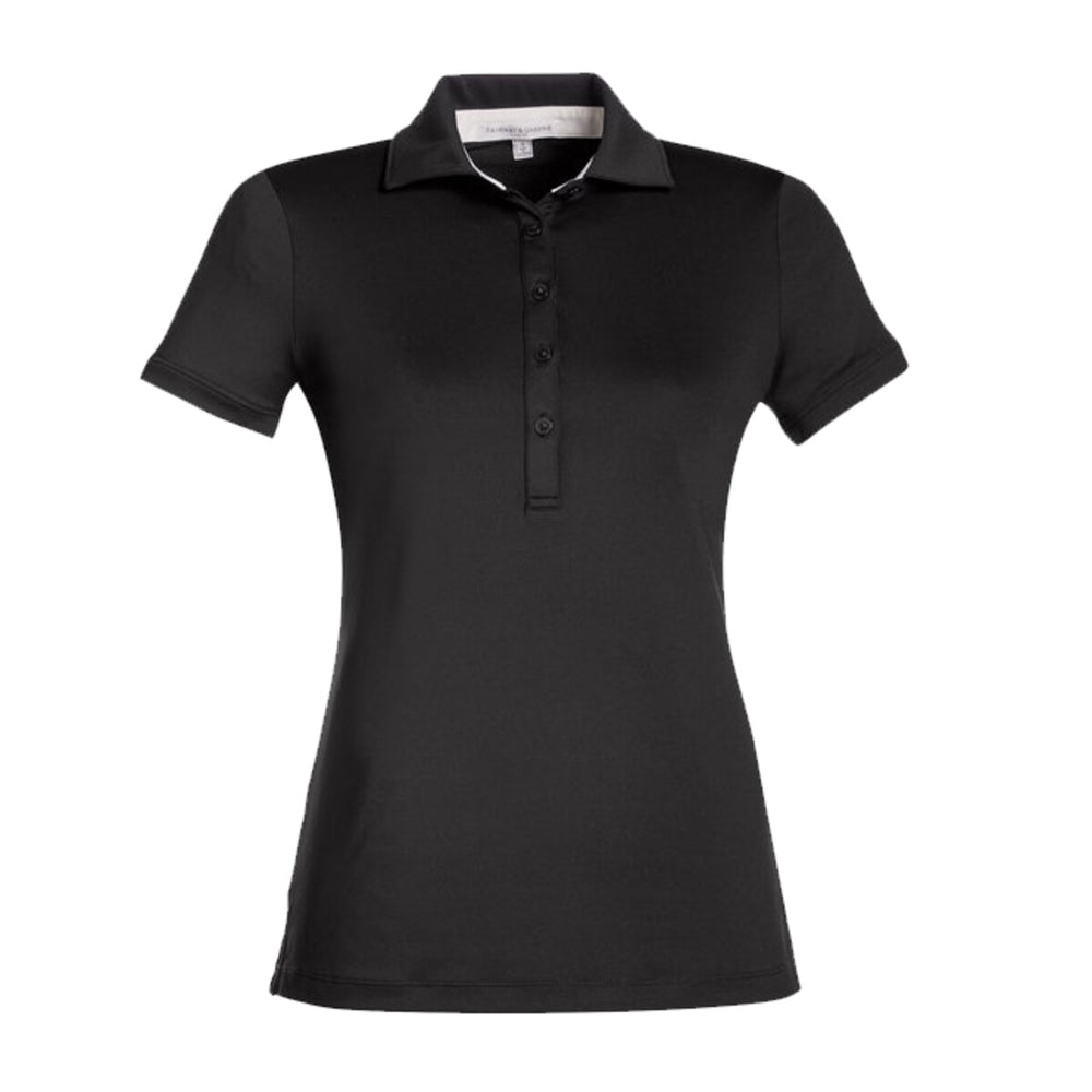 Fairway & Greene M32232 - Women's Claire Tech Polo - Black