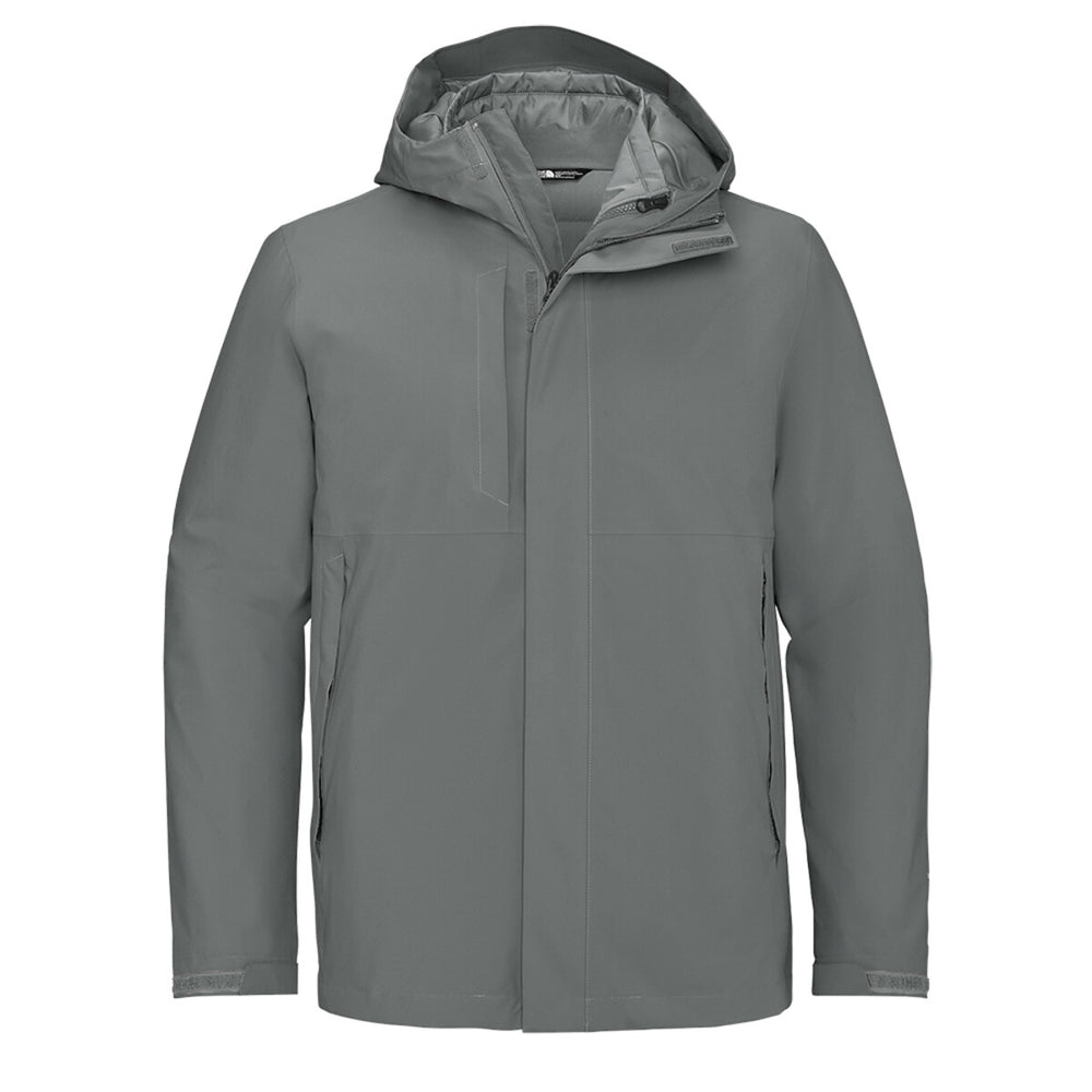 The North Face NF0A8FQH - Castle Valley Triclimate 3 in 1 Jacket - Smoked Pearl Grey