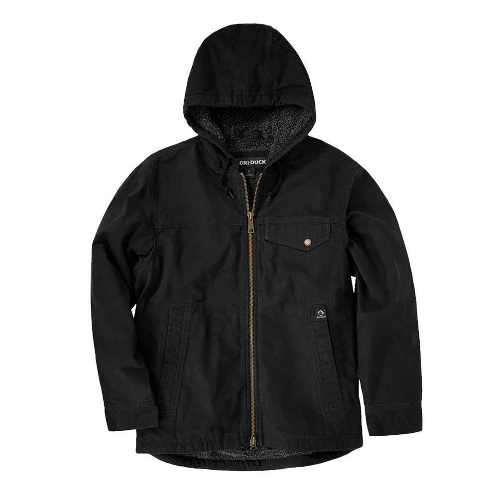 DRI DUCK 5033 - Men's Quest Lifestyle Canvas Jacket - Black