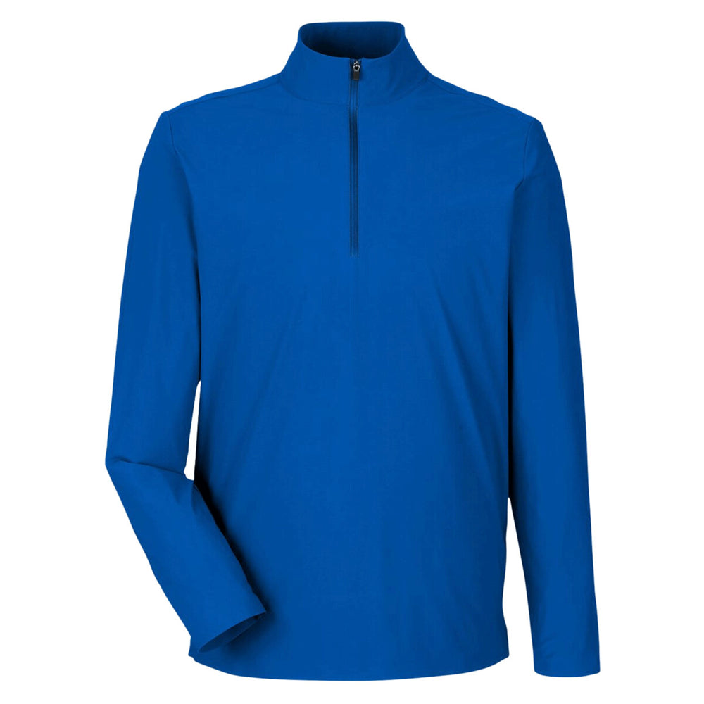 Devon & Jones DG410 - Men's CrownLux Performance® Windsor Welded Quarter-Zip Pullover - French Blue