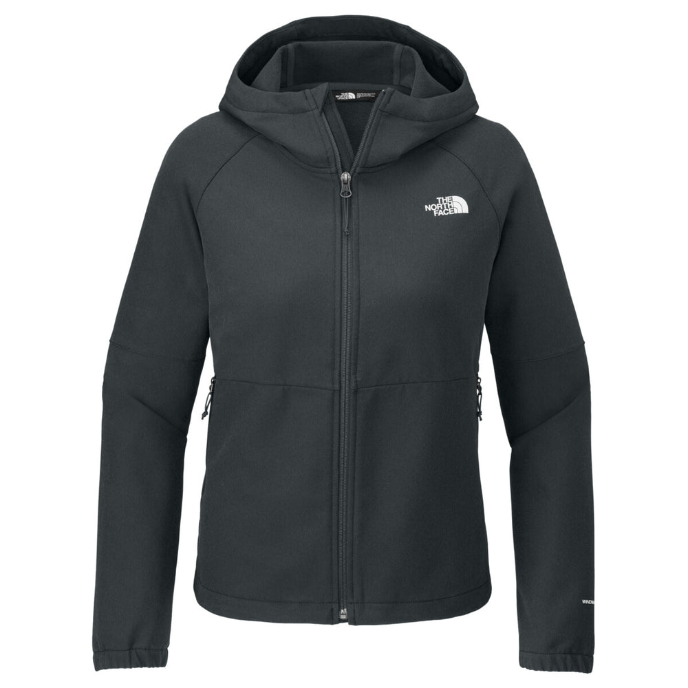 The North Face NF0A8BUE - Women's Barr Lake Hooded Soft Shell Jacket - Asphalt Grey Dark Heather