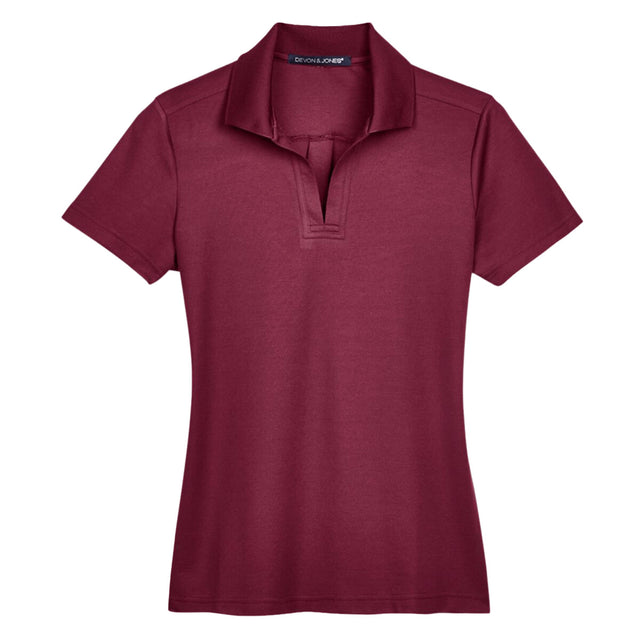 Devon & Jones DG20W - Women's CrownLux Performance® Plaited Polo